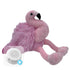 Freya the Flamingo 16" ECO Baby Heartbeat Bear