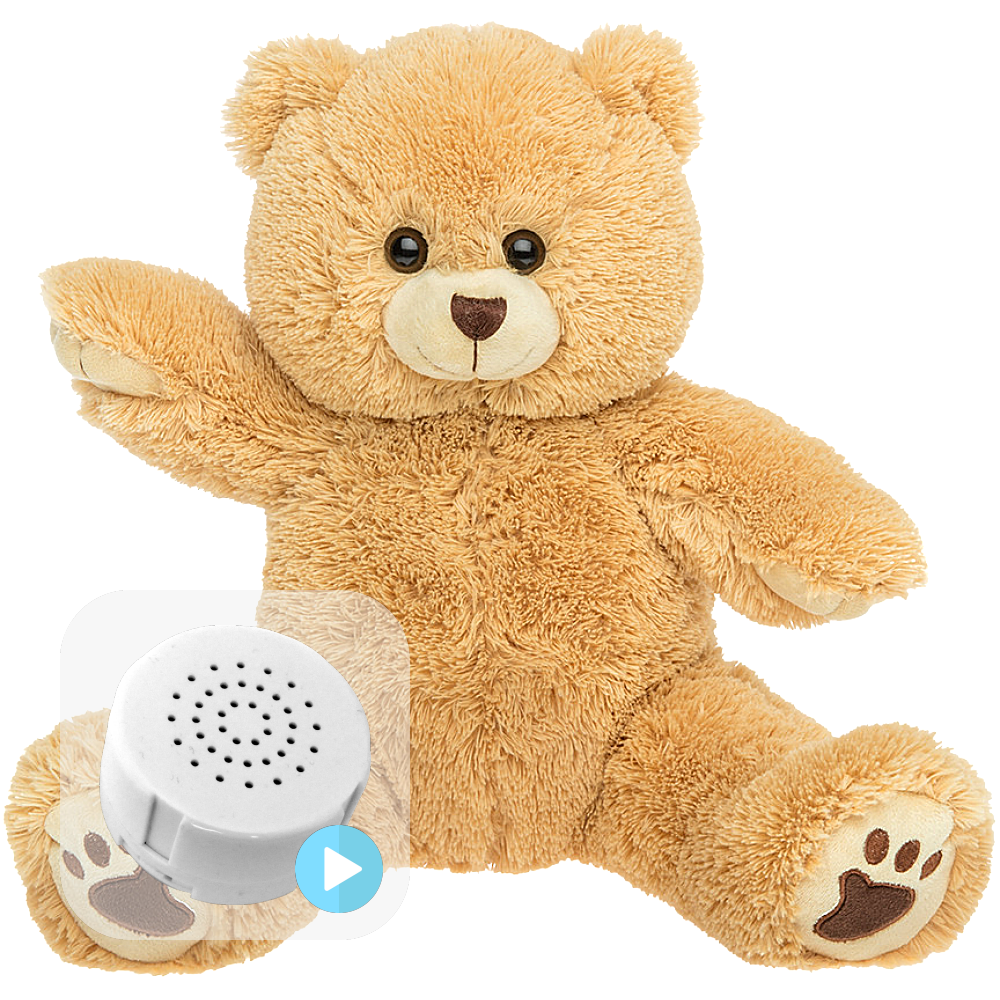 Heartbeat recording teddy deals bear