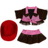 Cowgirl With Red Hat 16" Outfit
