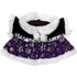 Purple Snowflake Dress 16" Outfit