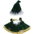 Velvet Christmas Gown and Cap 16" Outfit