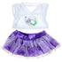 Purple Hearts 16" Outfit